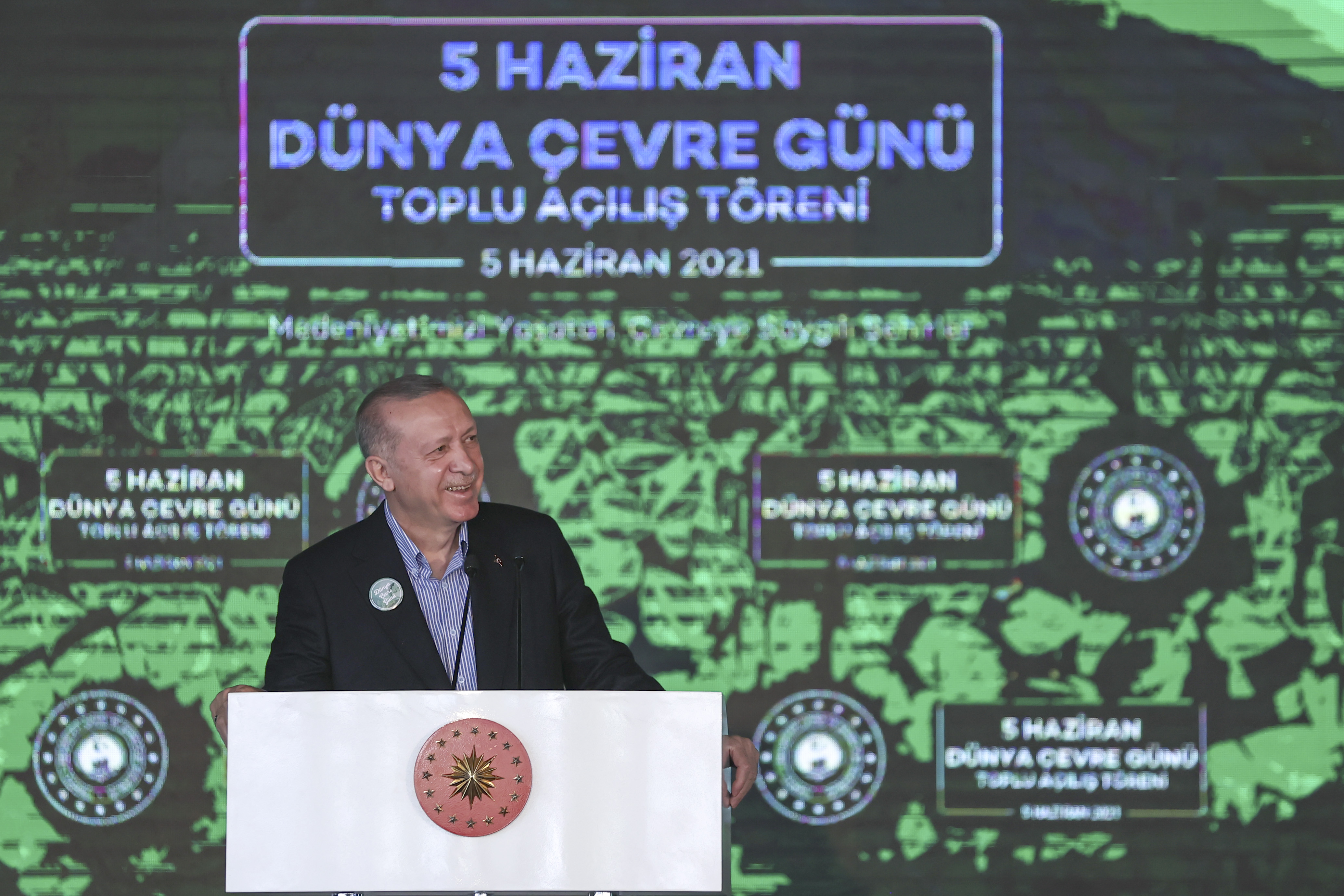 Cumhurbaşkanı Erdoğan Pendik Millet Bahçesi açılışında konuştu