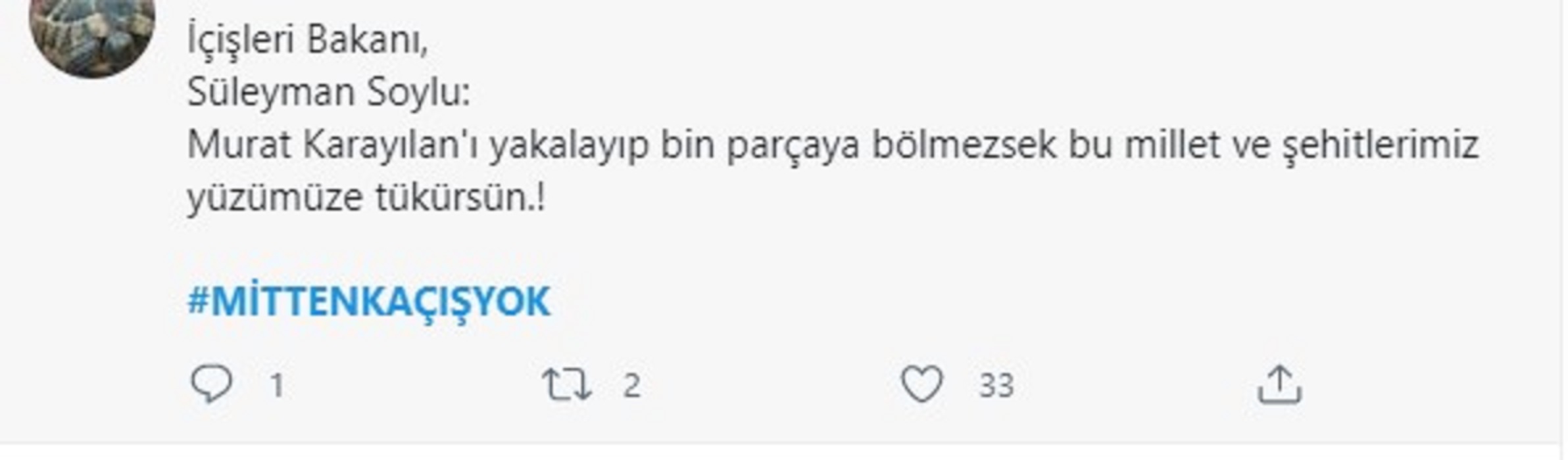 Terör örgütüne ağır darbe! MİTin operasyonları Twitterda TT oldu #MİTTENKAÇIŞYOK