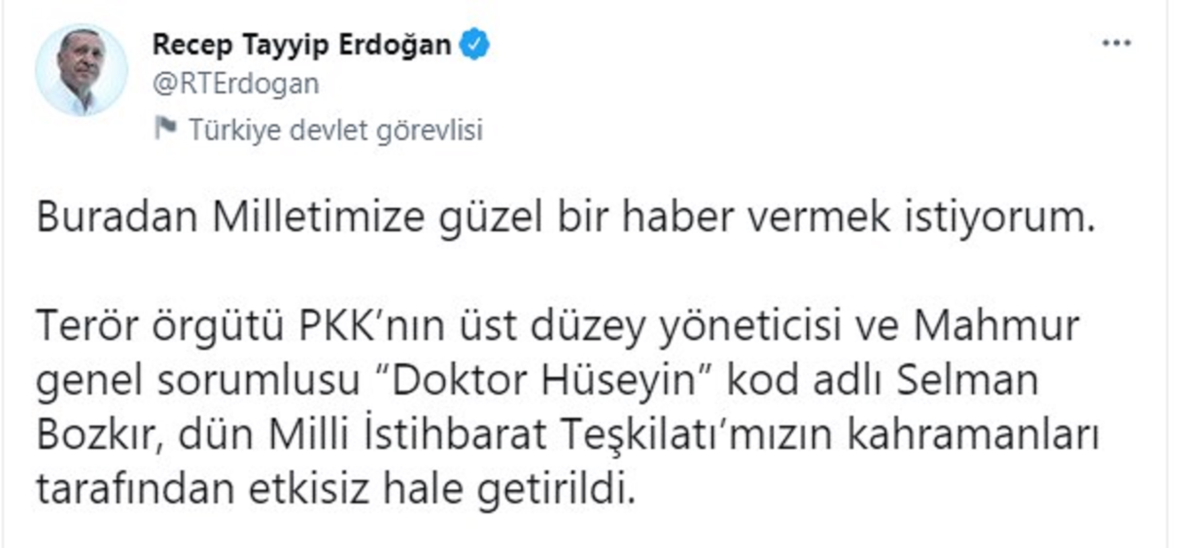 Terör örgütüne ağır darbe! MİTin operasyonları Twitterda TT oldu #MİTTENKAÇIŞYOK