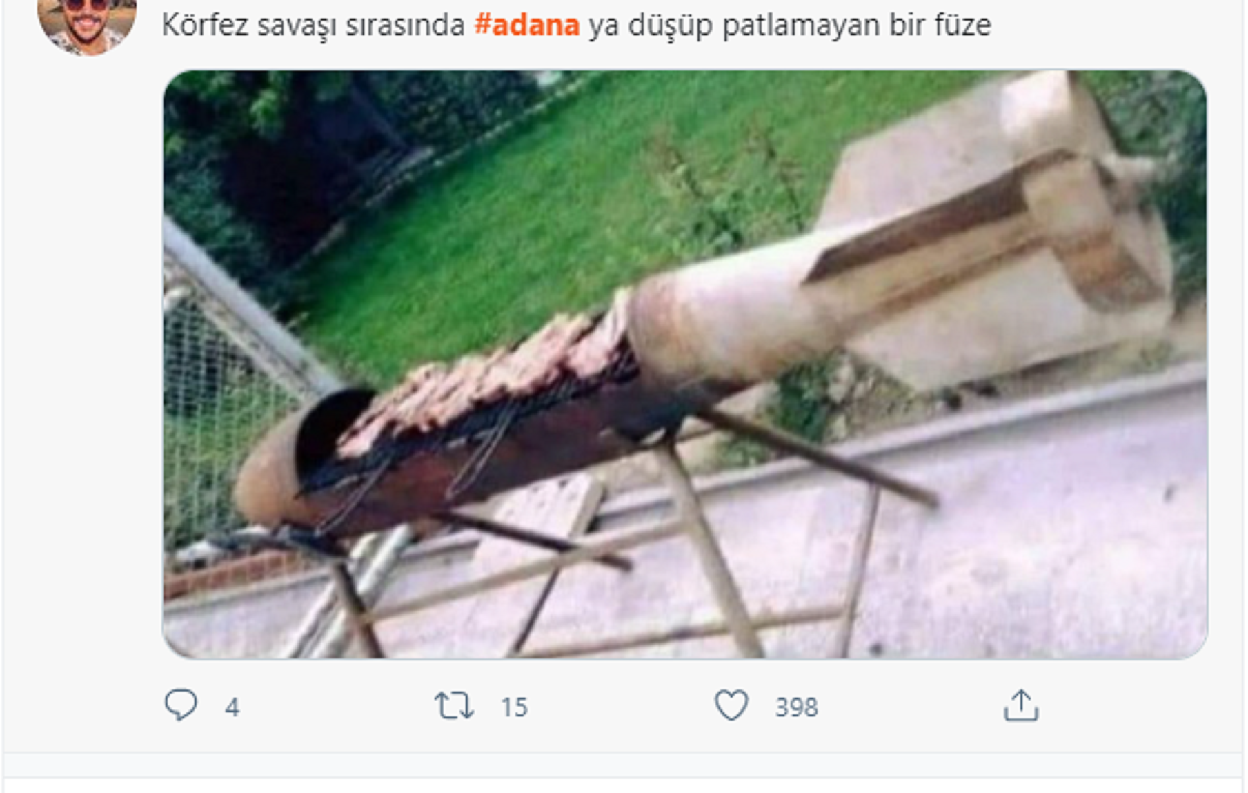 Adanadaki korkutan patlama sesi twitterda mizah konusu oldu