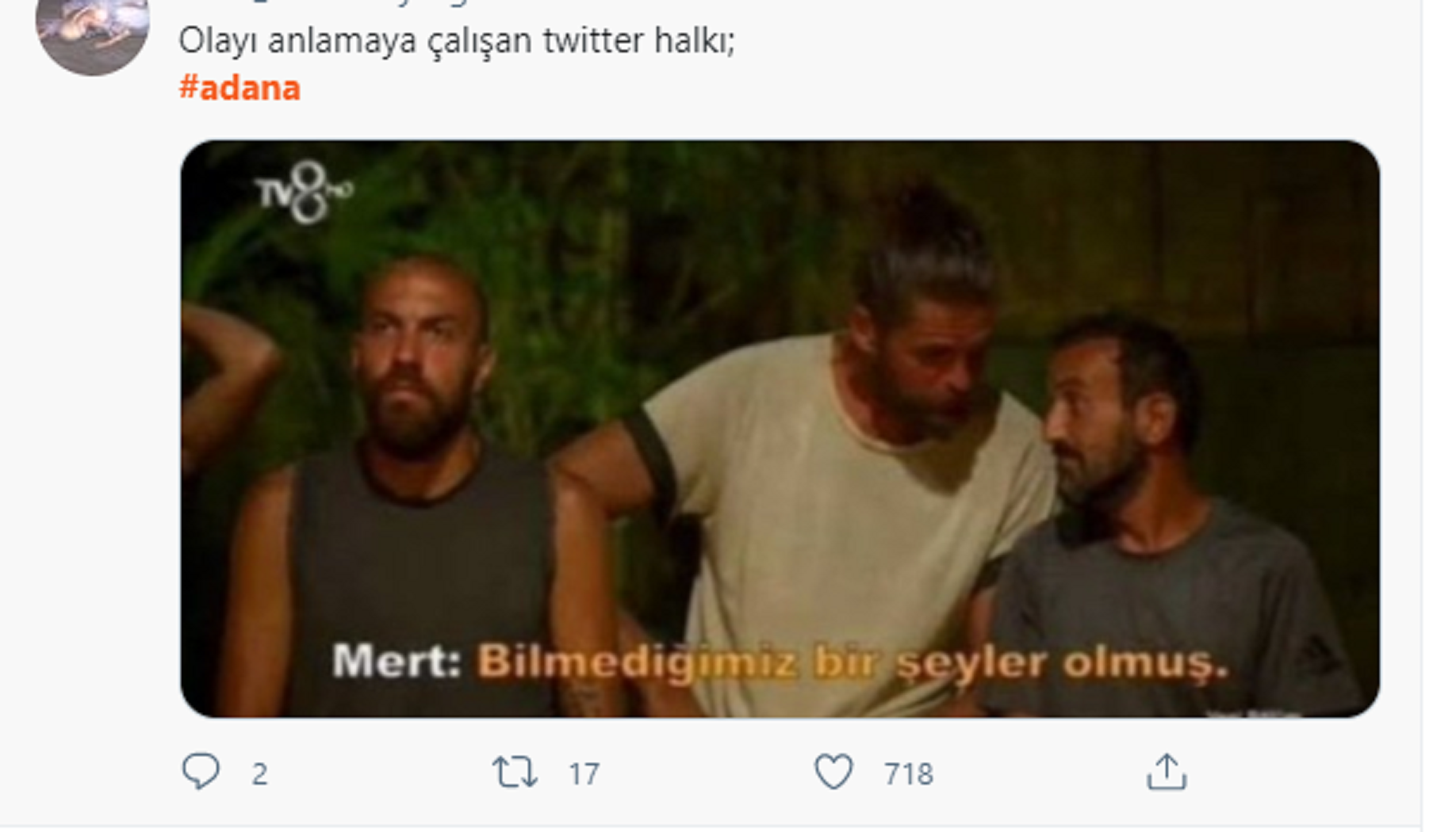 Adanadaki korkutan patlama sesi twitterda mizah konusu oldu