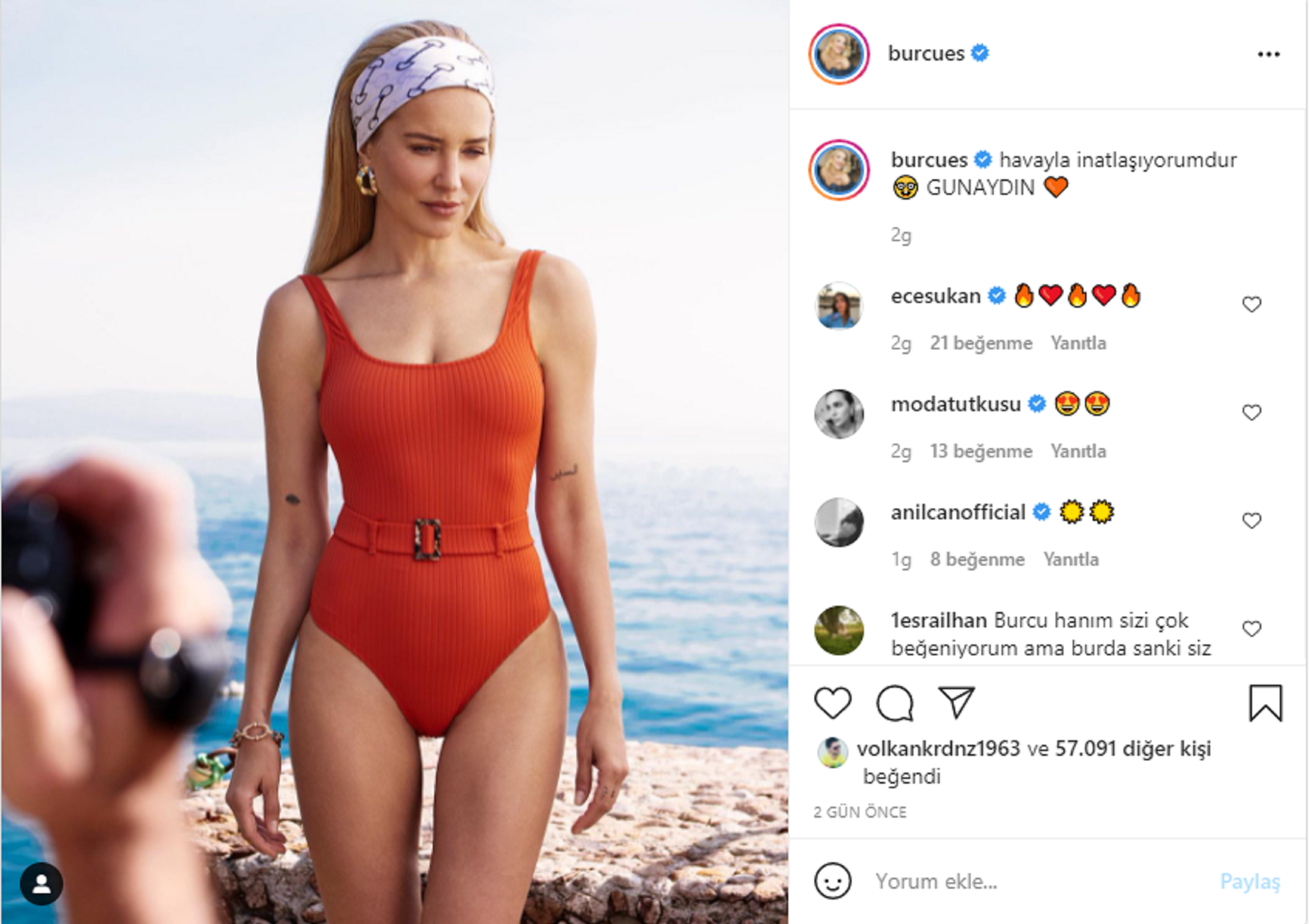 Burcu Esmersoy fotoğraf paylaştı! Takipçileri gözlerine inanamadı: Bu sen olmazsın