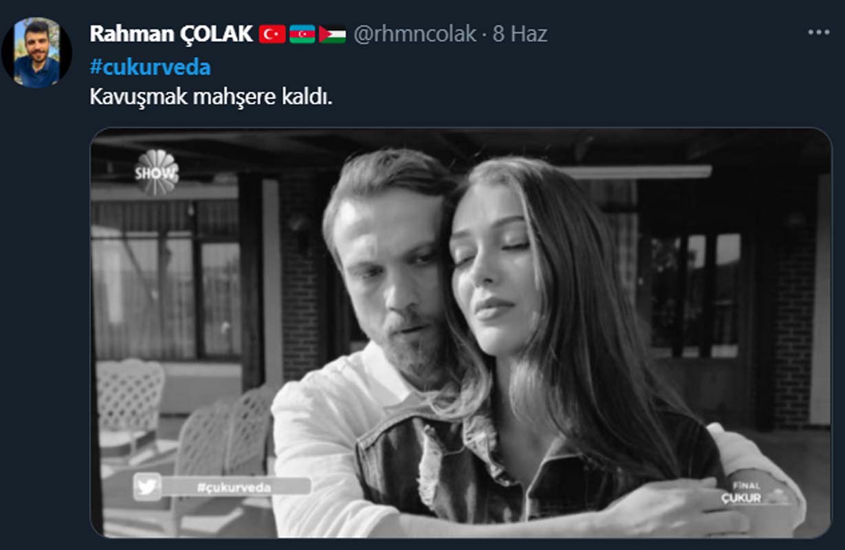 Çukur dizisinin başrolüydü! Dilan Çiçek Deniz, Çukur'un finaline duygu dolu sahnelerle veda etti