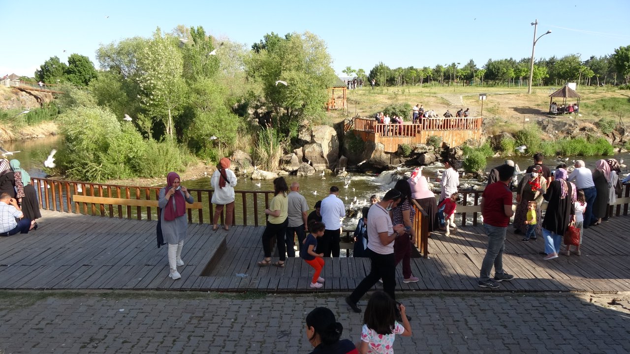 Emek dolu yolculuk! Van'da inci kefali göçü devam ediyor