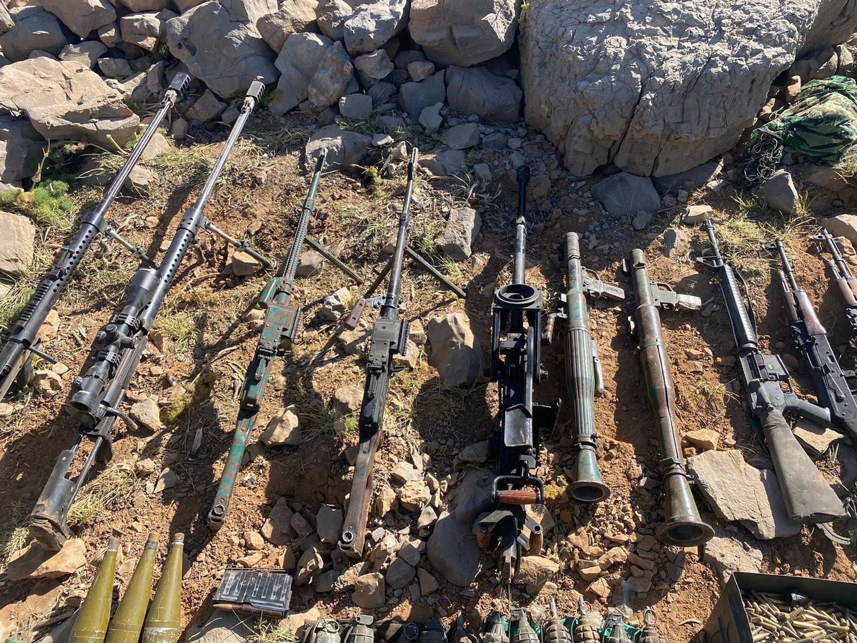 Son dakika | Komandolar 3 teröristi öldürdü, operasyonun yapıldığı mağaradan cephanelik çıktı 