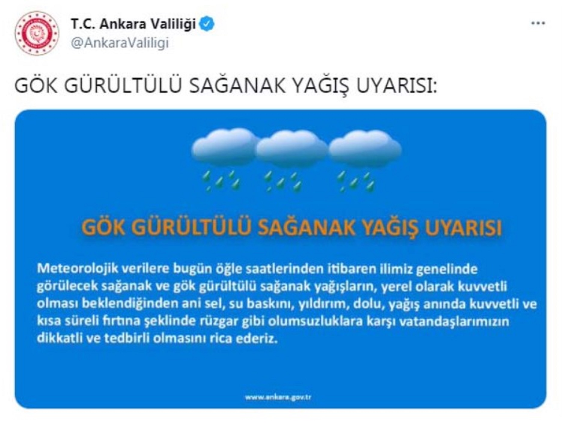 Dikkat! Meteorolojiden İstanbul, Ankara ve İzmir için sağanak yağış uyarısı