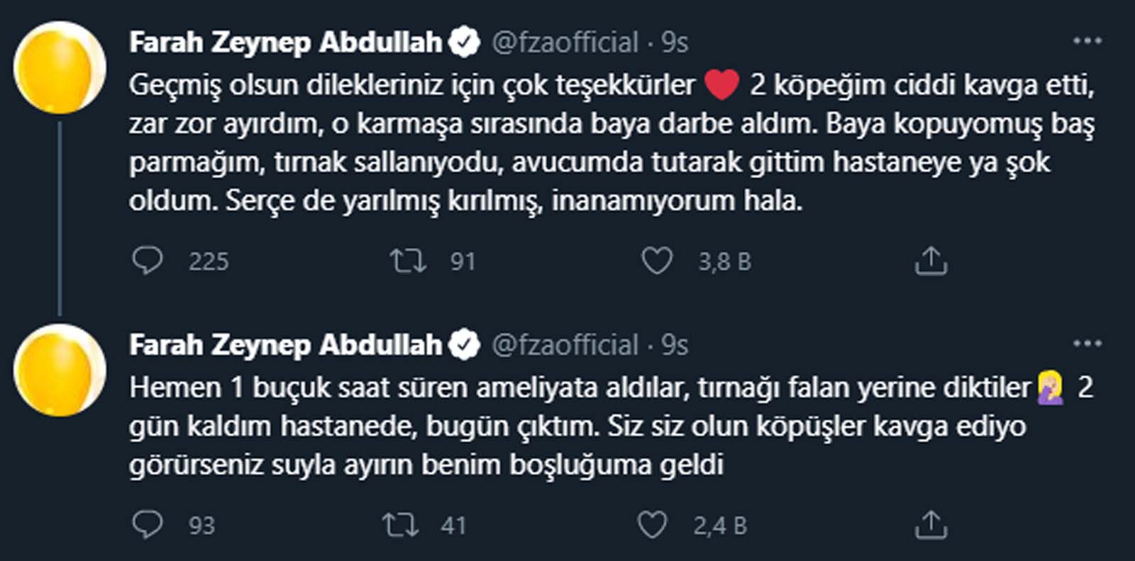 Olaylar Olaylar! Masumlar Apartmanı İnci’si Zeynep Abdullah, hastanelik oldu, parmağı kırıldı!