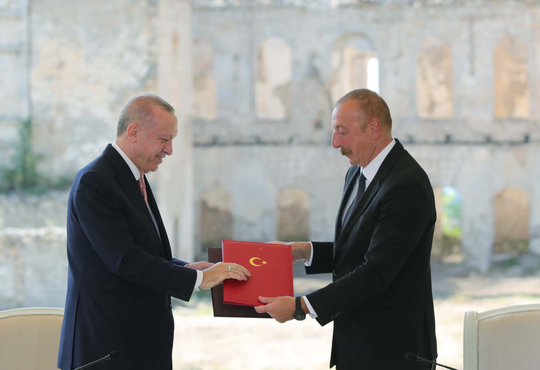 Şuşa Beyannamesi imzalandı! Cumhurbaşkanı Erdoğan ve İlham Aliyev'den önemli açıklamalar