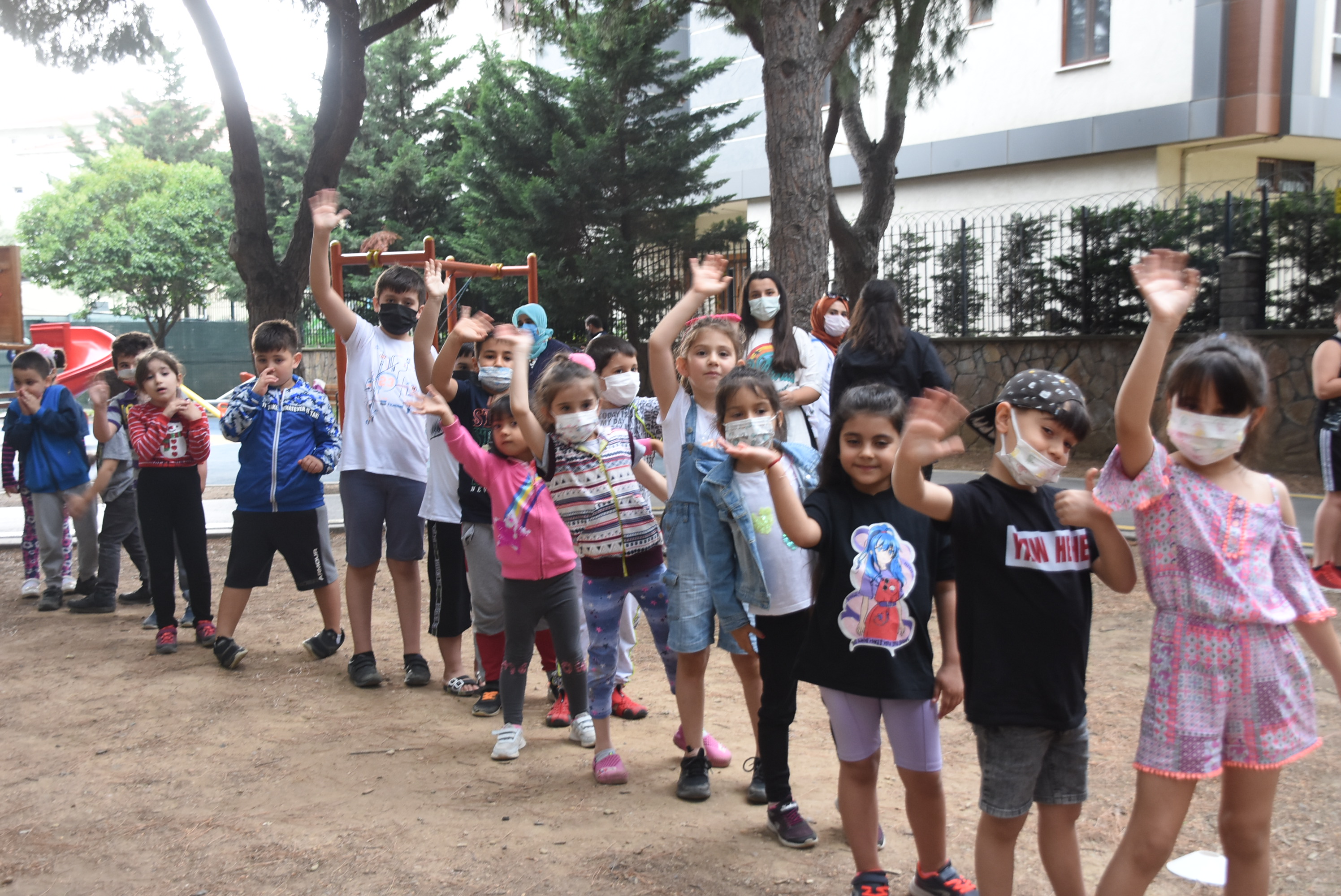 Pandeminin çocuklar üzerindeki olumsuz etkileri sporla siliniyor