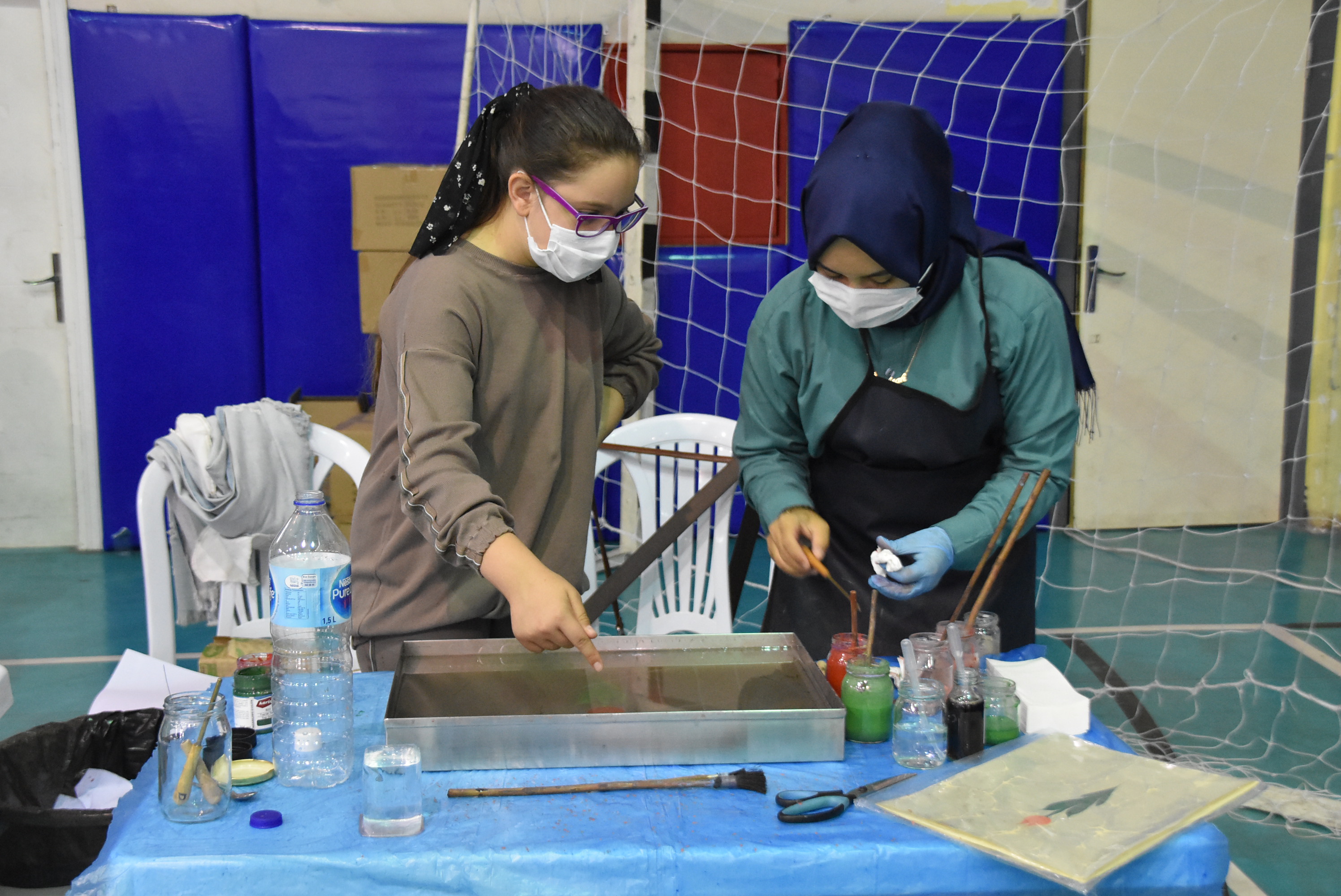 Böyle etkinlik görülmedi! Çocuklar bilimi, sanatı ve sporu eğlenerek öğreniyor