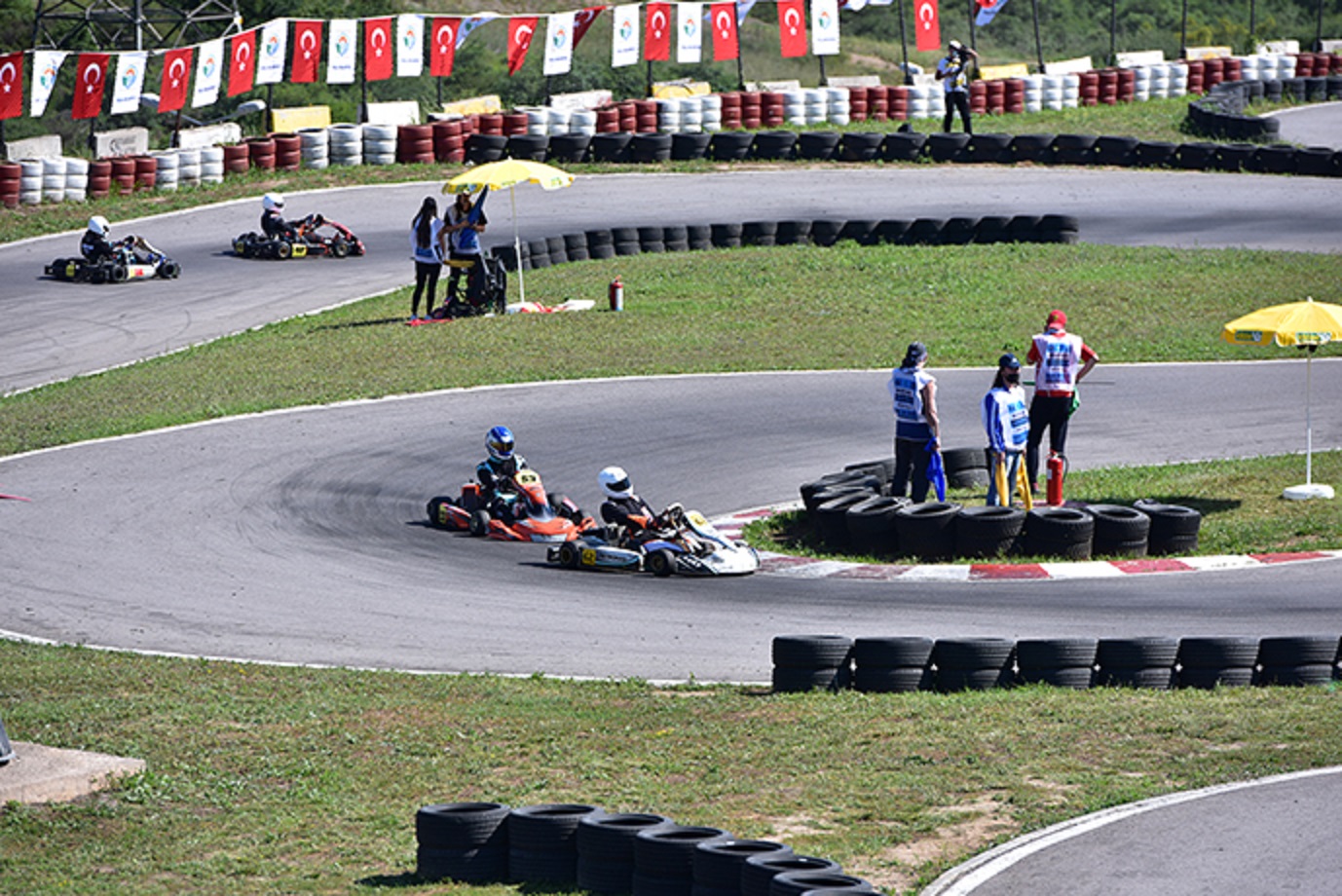 Bu şampiyona nefes kesti! Tuzlada Türkiye Karting Şampiyonası heyecanı