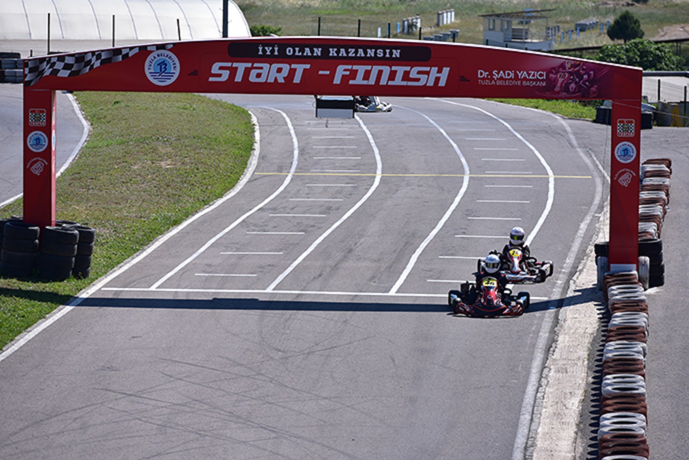 Bu şampiyona nefes kesti! Tuzlada Türkiye Karting Şampiyonası heyecanı