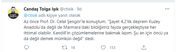 Prof. Dr. Celal Şengör, İstanbul'da meydana gelen depremi değerlendirdi