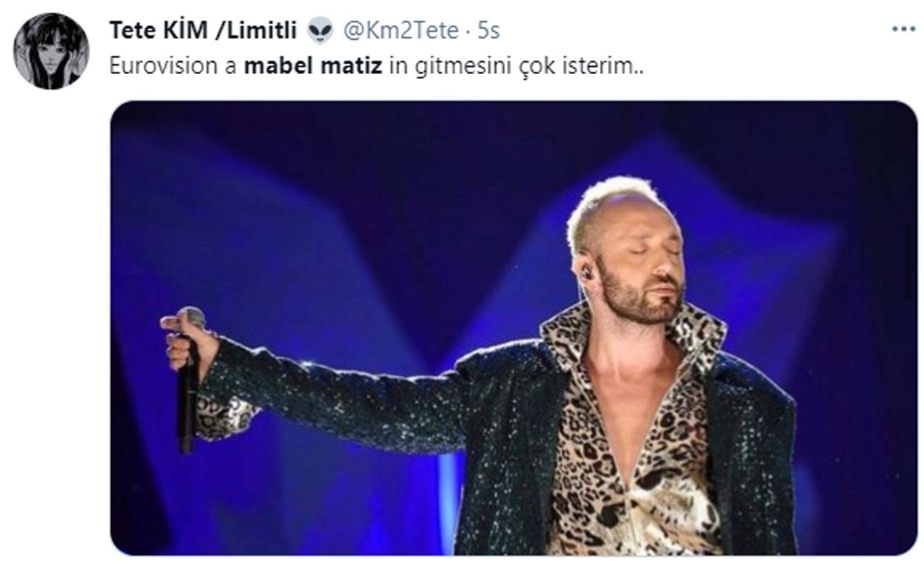 Eurovision müjdesi geldi! Tüm gözler Mabel Matiz'e çevrildi!