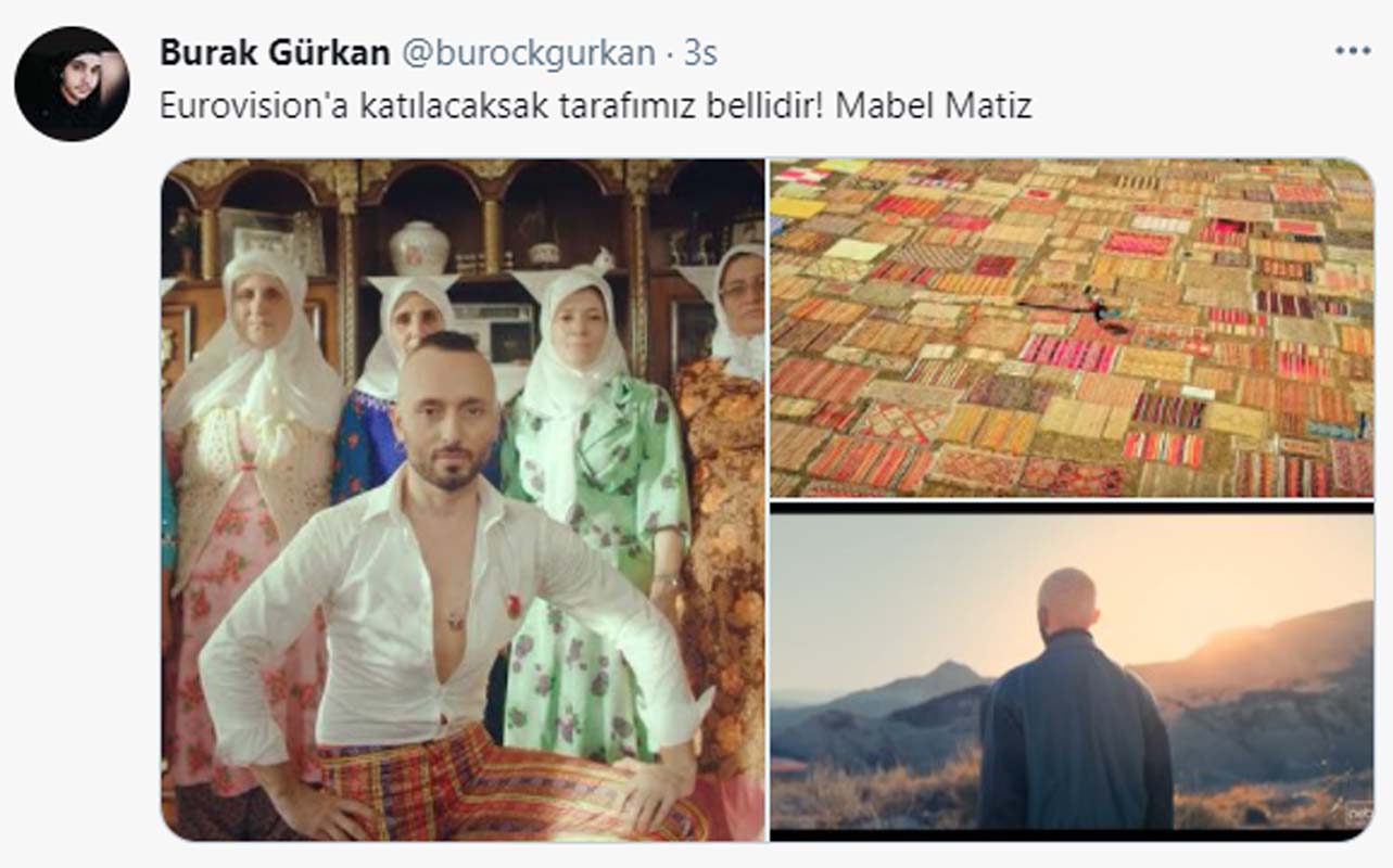 Eurovision müjdesi geldi! Tüm gözler Mabel Matiz'e çevrildi!