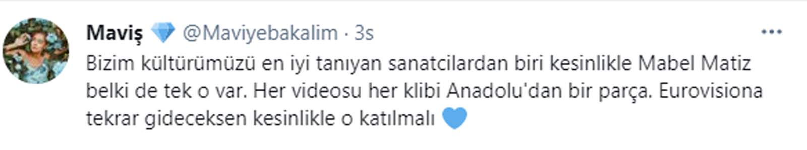 Eurovision müjdesi geldi! Tüm gözler Mabel Matiz'e çevrildi!