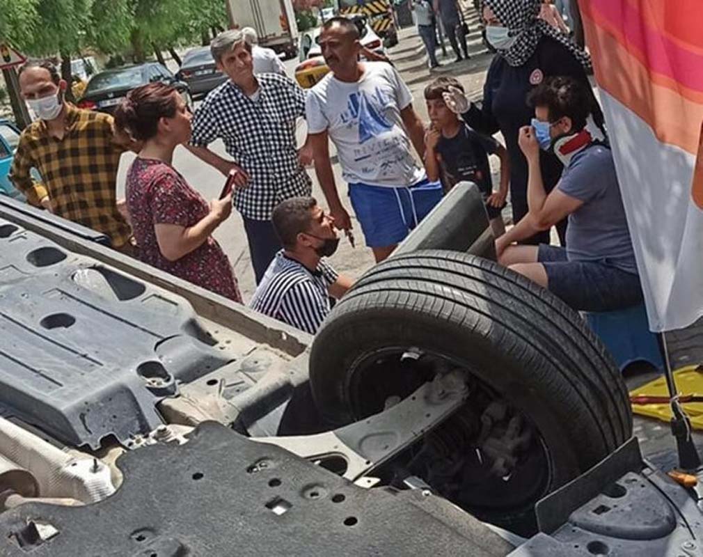 Kullandığı araç takla atmıştı! İlker Aksum kaza sonrası ilk kez konuştu!