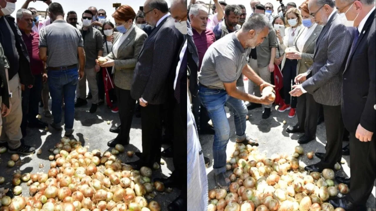 İYİ Parti mitinginde soğanları yere saçmıştı! Mehmet Bülbül'ün 3 tane evi varmış! Provokasyonun böylesi görülmedi!