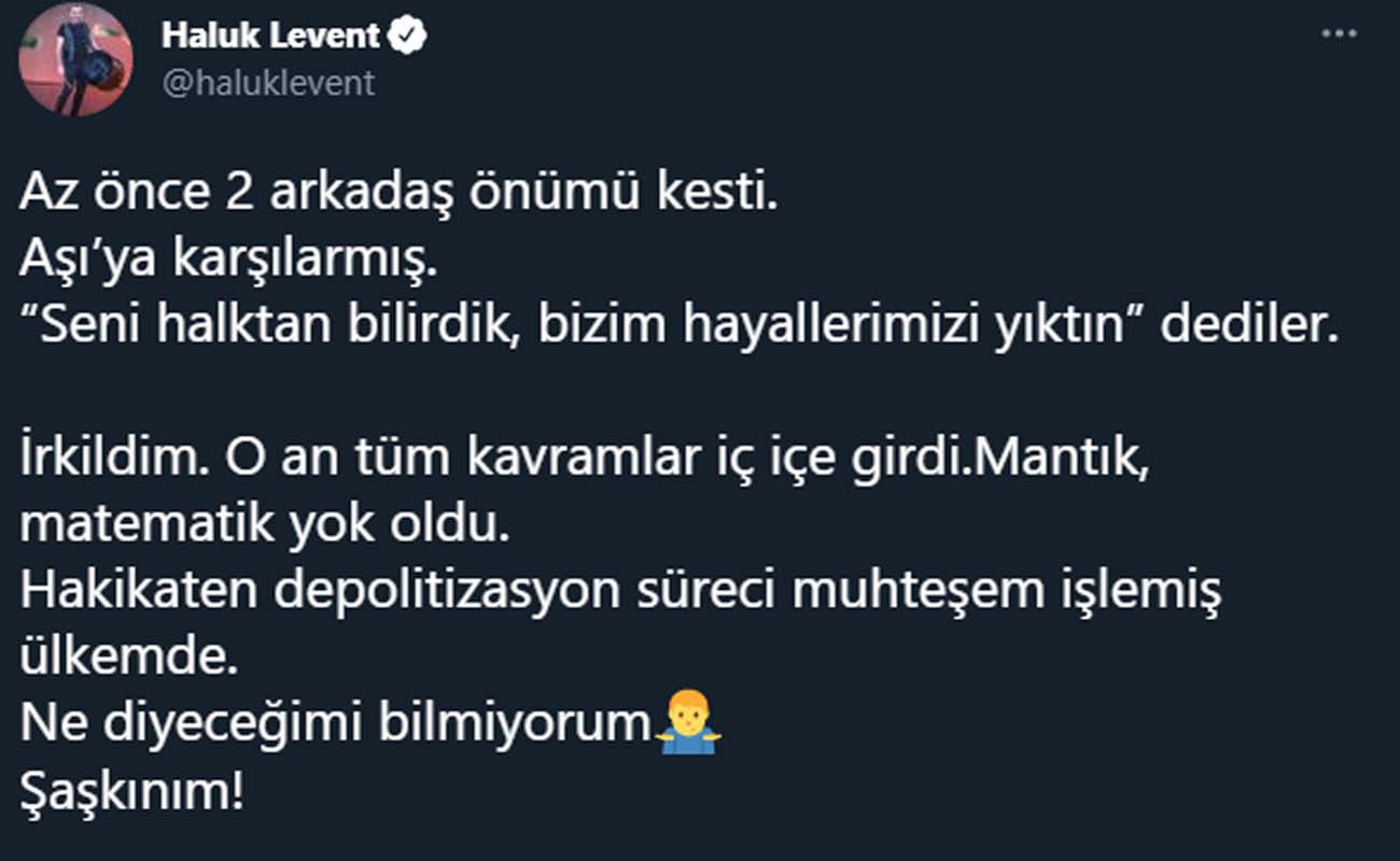 Haluk Levent'i şoka uğratan olay! 2 kişi tarafından önü kesildi: Ne diyeceğimi bilemiyorum, şaşkınım!