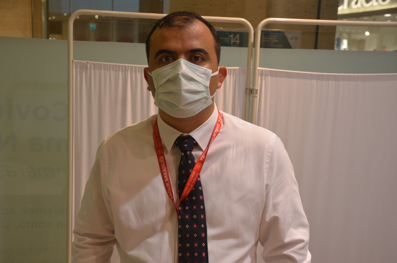 Hem alışveriş, hem aşılama! AVM'de aşılama noktası oluşturuldu