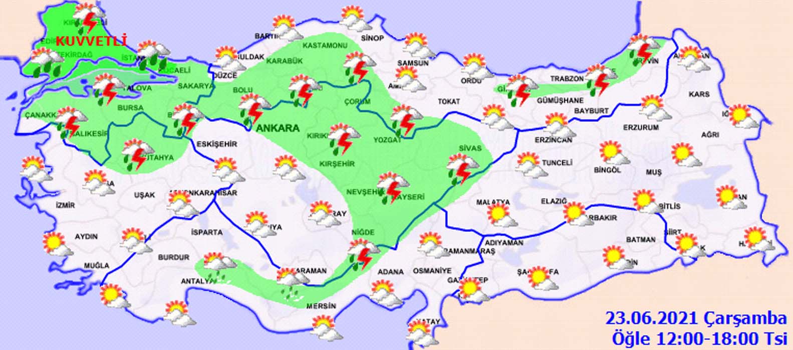 Meteoroloji'den 23 Haziran 2021 Çarşamba hava durumu uyarısı: İstanbullular dikkat: Sel ve hortum geliyor!