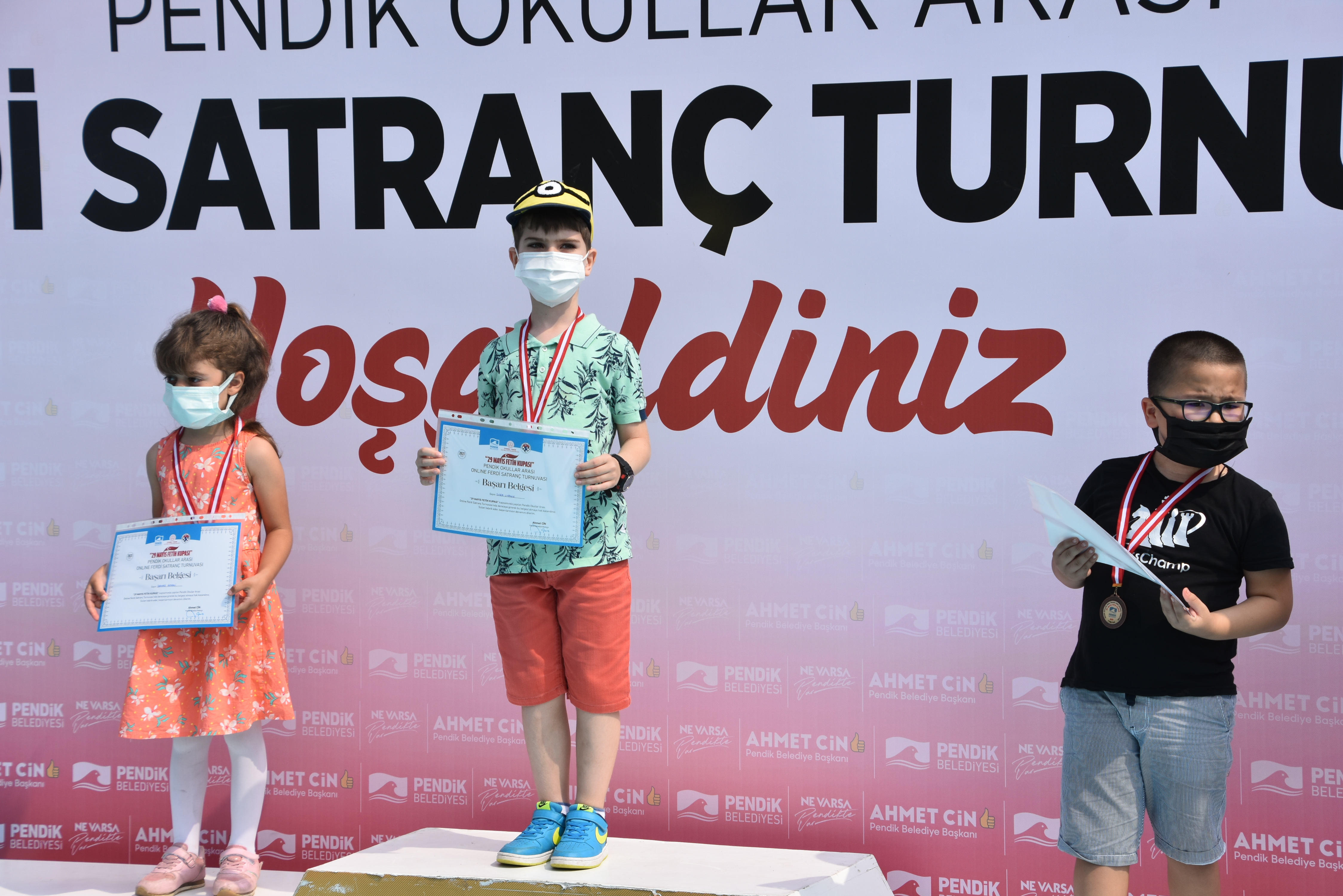 Pendikte heyecan dolu turnuva! En iyi hamleyi yapmak için yarıştılar