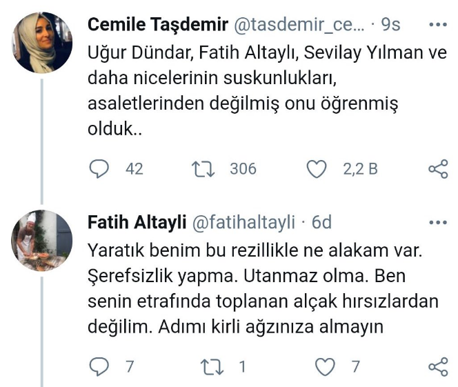 Cemile Taşdemir kimdir? | Fatih Altaylı Cemile Taşdemir'e ne dedi Twitter?