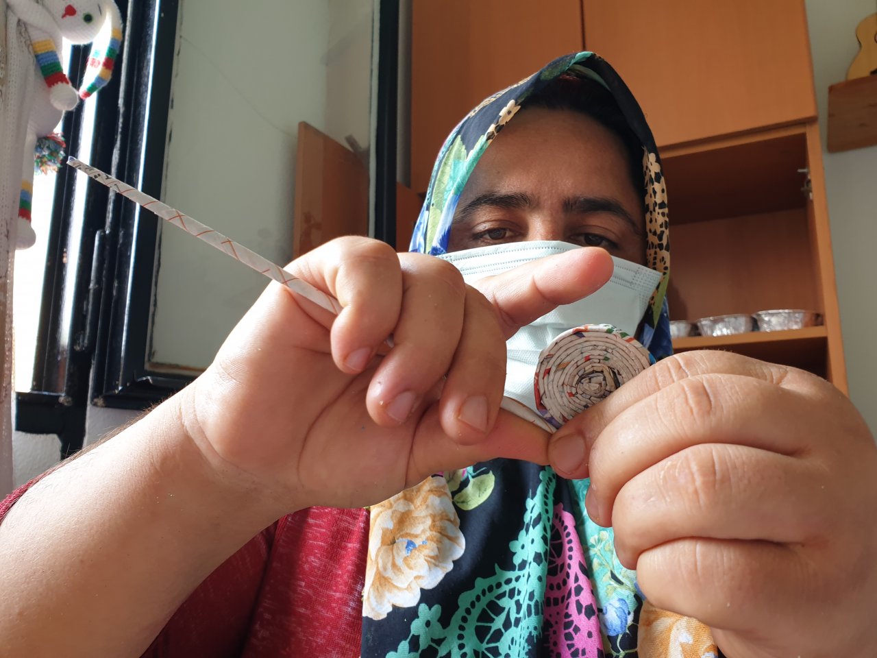 Kadınlardan geri dönüşüme mükemmel katkı! Evsel atıklar kadınların ellerinde yeniden hayat buluyor