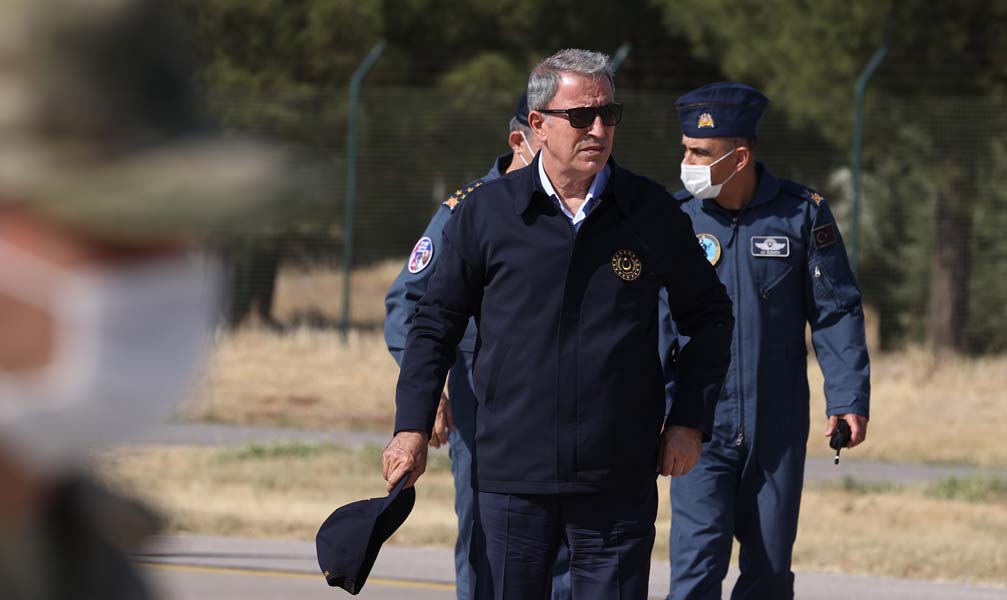 SON DAKİKA! Bakan Akar'dan PKK/YPG açıklaması: Müttefik desteği kabul edilemez!