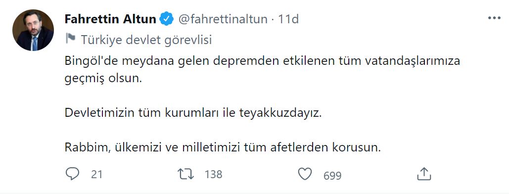 Son dakika | Bingöl'de 5.2 şiddetinde deprem!