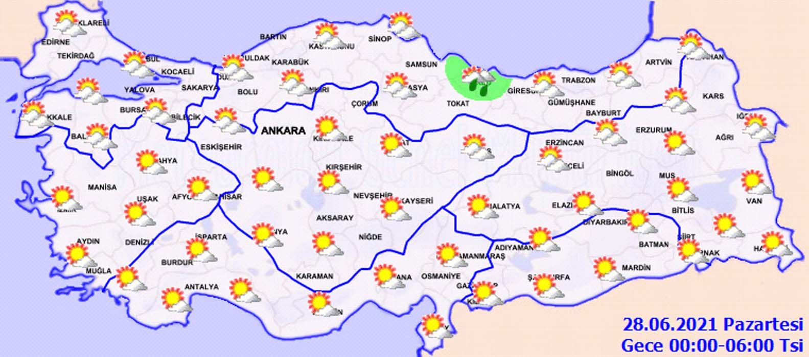 YKS adayları yola sakın şemsiyesiz çıkmayın! Meteoroloji'den İstanbul dahil bir çok il için sağanak uyarısı!