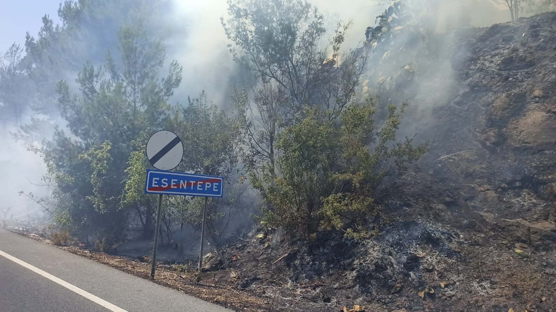 Muğla Ula'da orman yangını! Evler boşaltıldı, Muğla-Fethiye kara yolu ulaşıma kapatıldı