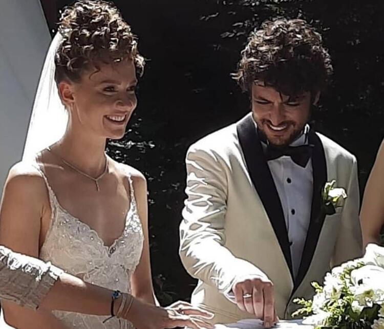 Mucize Doktor'un Ali Vefası Taner Ölmez, Ece Çeşmioğlu ile evlendi! İşte nikahtan ilk kareler...