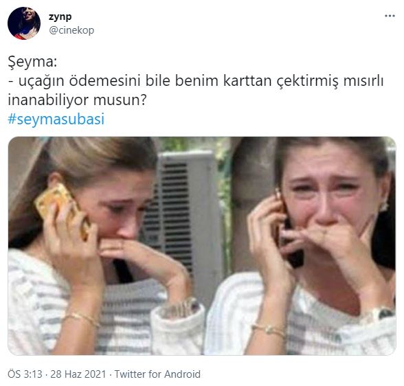 Alay konusu oldu! Mısırlı sevgilisi dolandırıcı çıkan Şeyma Subaşı'yı ti'ye aldılar!