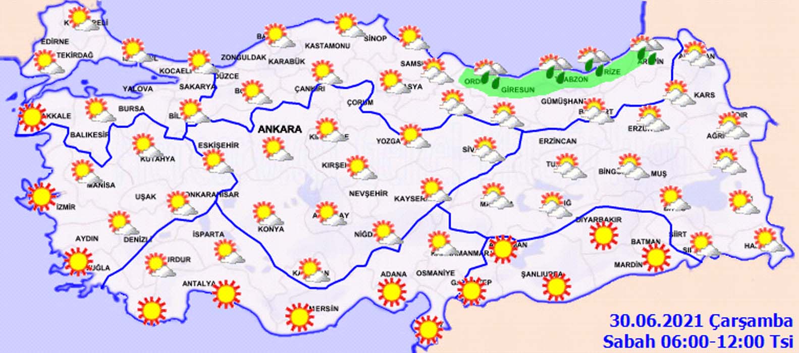 30 Haziran Çarşamba hava durumu: Hava sıcaklıkları korkutan derecelere çıktı! Termometreler 40'ın üzerinde! İşte il il hava durumu...
