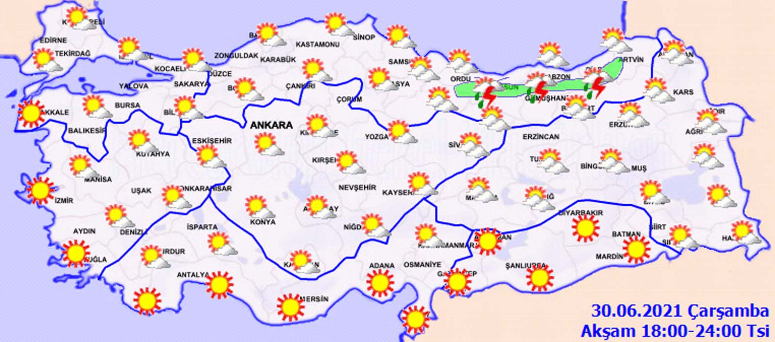30 Haziran Çarşamba hava durumu: Hava sıcaklıkları korkutan derecelere çıktı! Termometreler 40'ın üzerinde! İşte il il hava durumu...