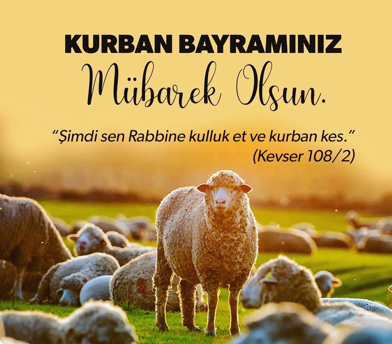 Kurban Bayramı mesajları dualı, hadisli 2021 | Hadisli ve resimli bayram mesajları