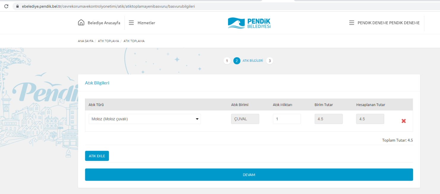 Ödemelerde büyük kolaylık! Moloz toplamaya online ödeme getirildi