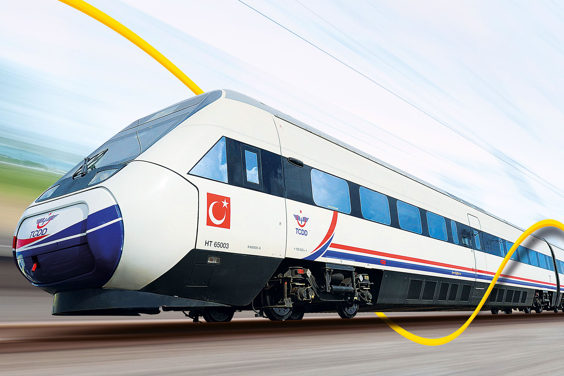Tren seferlerine şiddetli yağış engeli! Yüksek Hızlı Tren seferleri iptal edildi