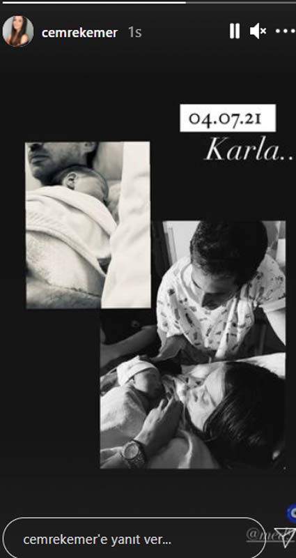 Hepsi grubunun Cemre'si anne oldu! İlk bebeğini kucağına alan Cemre Kemer doğum sonrası fotoğraf paylaştı!