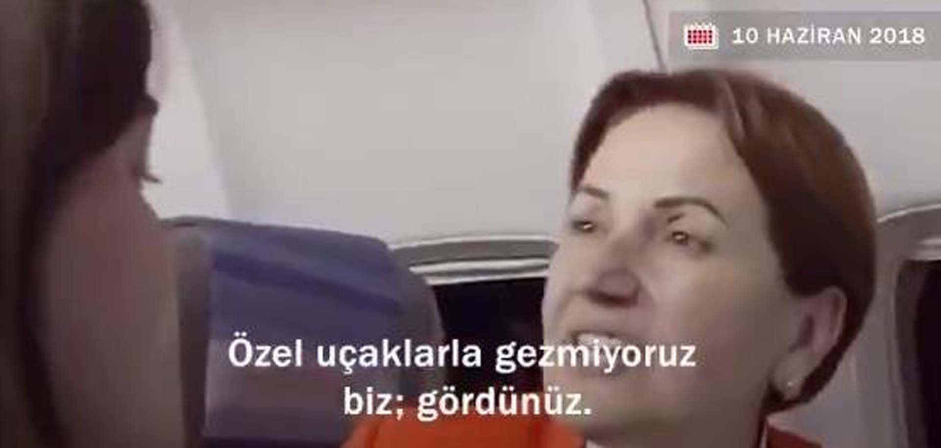 Dediklerini çabuk unuttu! Biz özel uçakla gezmiyoruz diyen Meral Akşener, Malatya ya özel jetle gitti 