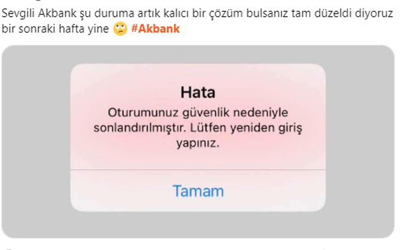 Akbank mobil çöktü mü, neden açılmıyor? Akbank oturum kapandı hatası nedir? Son dakika: Akbank sistem çöktü 2021