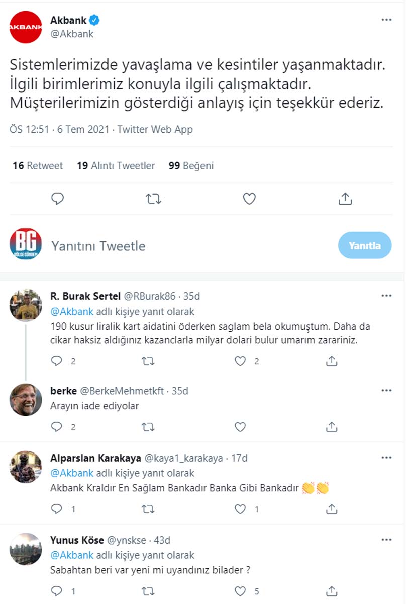 Akbank'ta tüm müşteriler ayağa kalktı! Ne internet sitesi açılıyor, ne mobil uygulaması! Banka açıklama yaptı