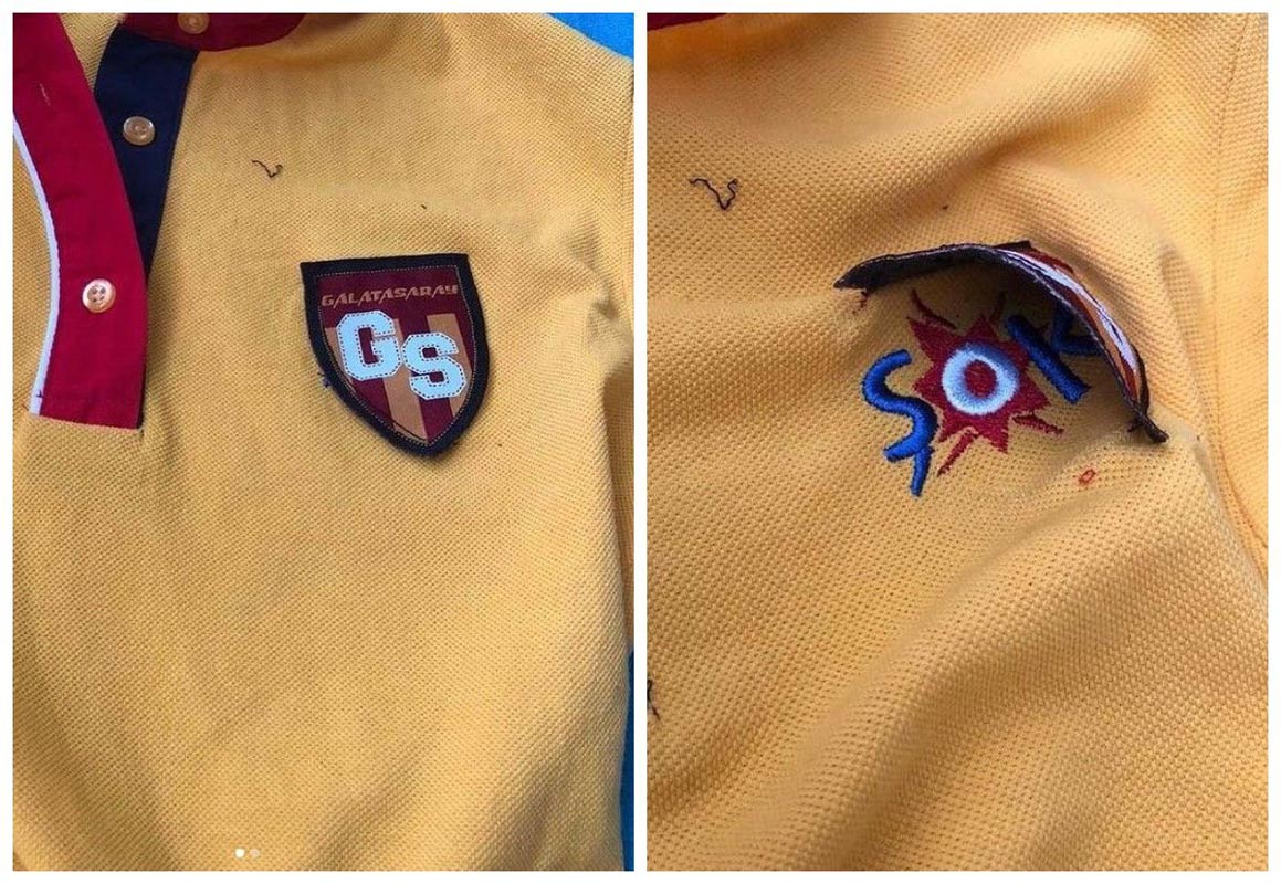 Galatasaray tişörtü diye aldı, ŞOK market tişörtü çıktı!