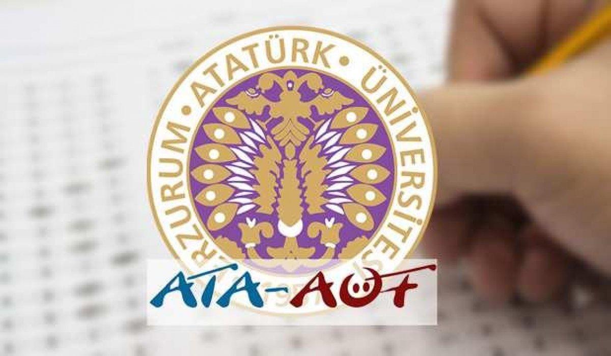 ATA AÖF bütünleme sınav sonuçları 2021 açıklandı mı? ATA UNİ OBS sınav sonuç sorgulama ekranı!