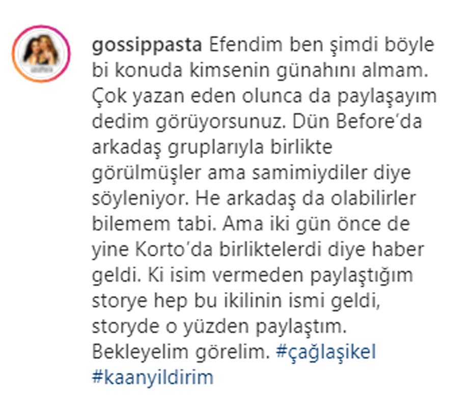 Hadise'yle yollarını ayıran Kaan Yıldırım hakkında bomba iddia! Çağla Şikel ile aşk yaşıyor!