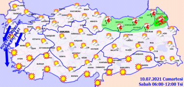 Hafta sonu planı yapmak isteyenlere müjde! Sıcak ve güneşli bir yaz günü sizleri bekliyor | 10 Temmuz Cumartesi hava durumu