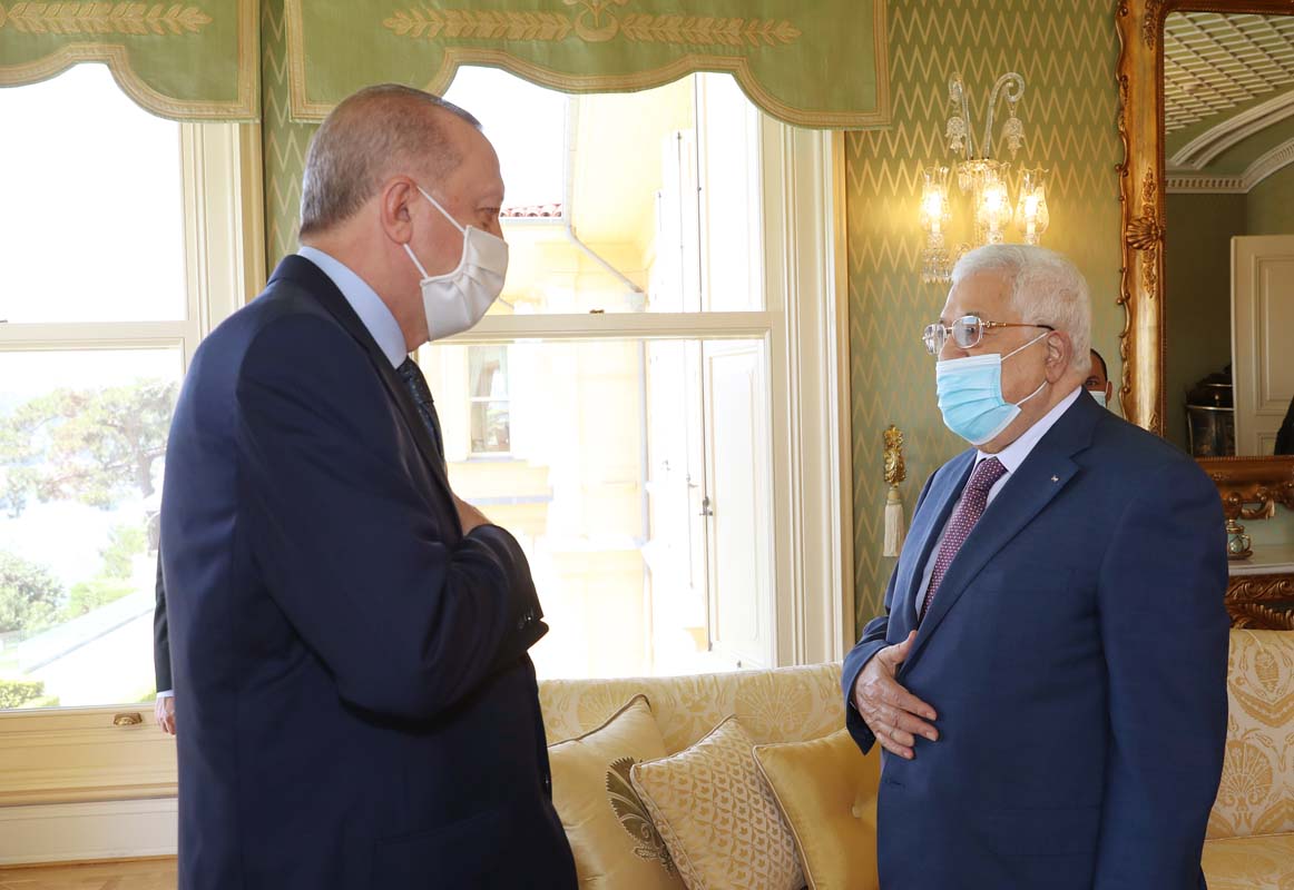 Cumhurbaşkanı Erdoğan ile Filisstin Başkanı Mahmud Abbas'ın görüşmesi sona erdi: İşte ikilinin görüşmesindeki ana gündem maddeleri...