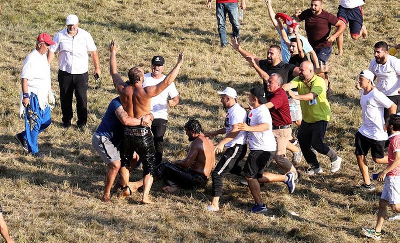 Tarihi Kırkpınar Yağlı Güreşleri'nde başpehlivan Ali Gürbüz oldu!
