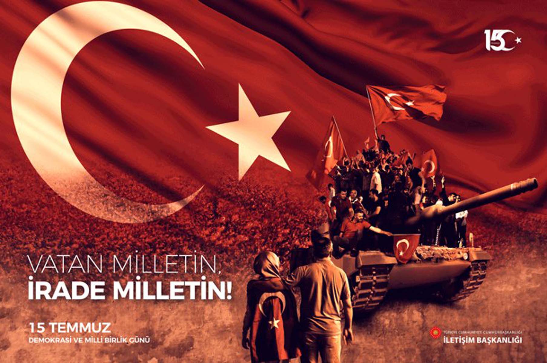 15 Temmuz şehitleri ile ilgili şiir 2021 | 2,3 ,4 ,5 kıtalık en güzel 15 Temmuz şiirleri 2021 